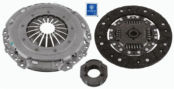 SACHS 3000951605 3000332001 DEBRİYAJ SETİ T4 2.4 D 90-96 PASSAT-GOLF III-CORDOBA-IBIZA II-TOLEDO 1.8-2.0-2.0 16V AFT-ABS 038198141AX ürün görseli 1