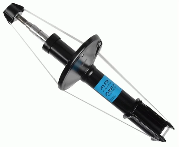 SACHS 315539 ÖN AMORTİSÖR SAĞ-SOL LOGAN MCV 80 SANDERO 08> 543024989R-543027245R ürün görseli 1