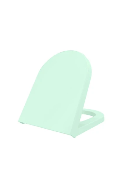 Pure S Klozet Kapağı Kısa Mat Mint Yeşil A0302-033
