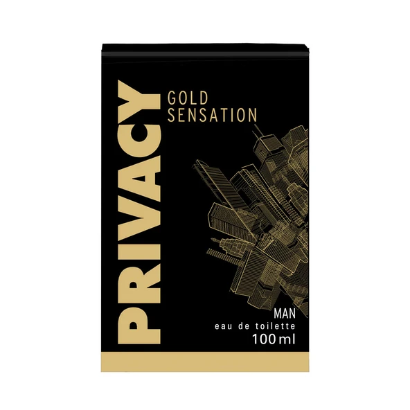 Privacy Gold Sensation EDT 100 ml - Resim 2