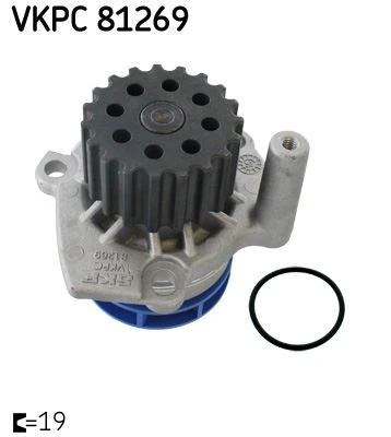 SKF VKPC81269 DEVİRDAİM CRAFTER-T6-A3-JETTA-CADDY-POLO-PASSAT 1.2-1.6-2.0 TDI CAYB/C/D-CAAB/C-CKUB-CFFB-CFWA-CAGA 03L121011-03L121011J-03L121011P ürün görseli 1