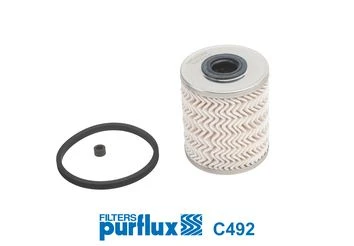 PURFLUX C492 YAKIT FİLTRESİ MASTER II-MASTER III-TRAFIC II-MOVANO II-VIVARO 2.3 DCI M9T -2.5DTI-2.5CDTI 7701475229-16405-00QAC-4412830 ürün görseli 1