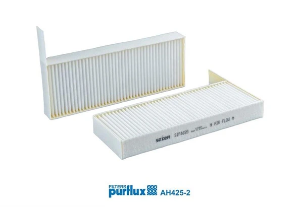 PURFLUX AH425-2 POLEN FİLTRESİ ASTRA L 21> P308 II-III 13> P508 18> 9804163380-9837470680 ürün görseli 1