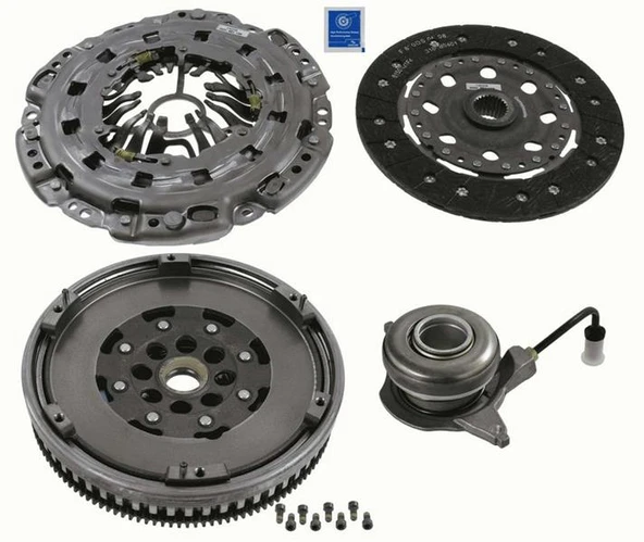 SACHS 2290601066 DEBRIYAJ SETI DMF. RULMANLI MERCEDES W169 W245 A6400303705-A0232500001-A0002542908 ürün görseli 1