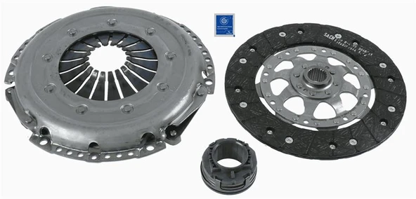 SACHS 3000951210 DEBRİYAJ SETİ PASSAT-A4-A6 1.8-1.8T AFY-AQE.ARH-ADR.APT.ARG x LUKD 623309700 06B198141X ürün görseli 1