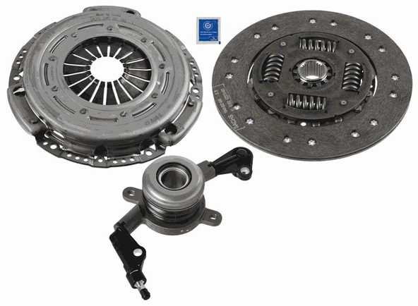 SACHS 3000990353 DEBRIYAJ SETI RULMANLI MERCEDES SPRINTER B901>B905 VOLAN NO: 415023910 DERINLIK 7.9mm A0202501201-A0002542508 ürün görseli 1