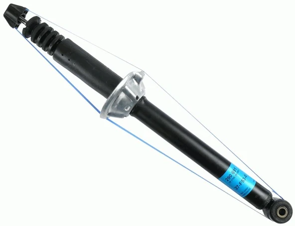 SACHS 290691 AMORTİSÖR ARKA SAG/SOL GAZLI BURÇLU TIP FIESTA 1999-2002 98FX18K076AC ürün görseli 1