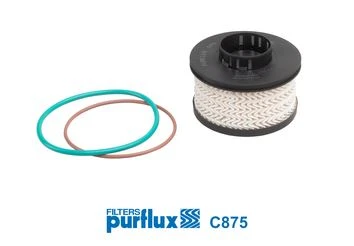 PURFLUX C875 YAKIT FİLTRESİ ASTRA L 21>COMBO E-CORSA F 19>GRANDLAND 17>ZAFIRA 19>VIVARO C 19>JUMPY III C4 18> C5 18>PARTNER-BERLINGO 18>EXPERT 16>508-5008-301-308-3008-208 DS4 21>DS7 FIAT DOBLO 23> 1. ürün görseli 1