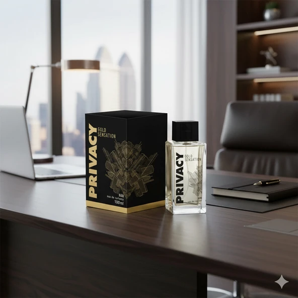 Privacy Gold Sensation EDT 100 ml - Resim 4