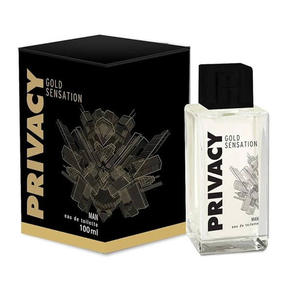 Privacy Gold Sensation EDT 100 ml - Resim 3