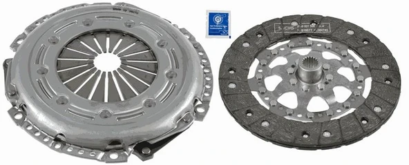 SACHS 3000950062 3000951086 DEBRİYAJ SETİ BASKI DİSK P308-P3008-P5008-C4-C4 PICASSO 1.6 HDİ 228mm x 18 Diş EGS 6 Şanzuman 2052.L1-2052.X5-2053.14-9672124480 ürün görseli 1