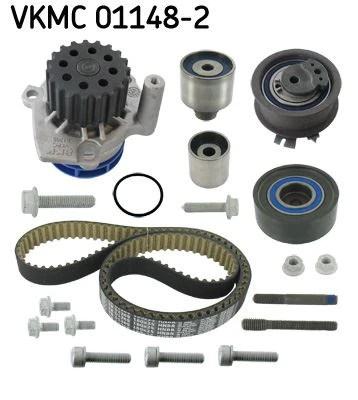 SKF VKMC01148-2 DEVİRDAİMLİ TRİGER SETİ CRAFTER-T6-A3-JETTA-CADDY-POLO-PASSAT 1.6-2.0 TDI CAYB/C/D-CAAB/C-CKUB-CFFB 03L198119A-03L198119B-03L198119C ürün görseli 1