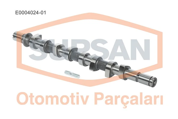 SUPSAN E0004024-01 EKSANTRİK MİLİ CAPTUR I 12>CLIO II 01>06 SYMBOL II 08>MEGANE III 09>KANGOO 01> QASHQAI 06>13 MICRA III 05>10 LOGAN II 08> 1.5 DCI K9K 1MİL SERTLEŞTİRİLMİŞ DOKUM 8200255678-820008989
