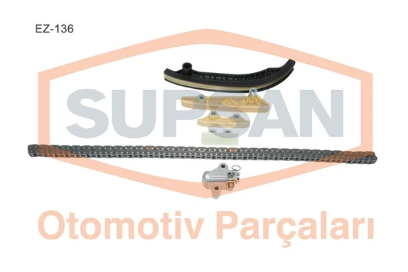 SUPSAN EZ-136 EKSANTRİK ZİNCİR KİTİ SETİ FORD TRANSİT V347 2.4TDCİ 06 > 155PS Arka Çeker KTBK3Q6M000A1A-BK3Q6M000A1A-T199207 ürün görseli 1