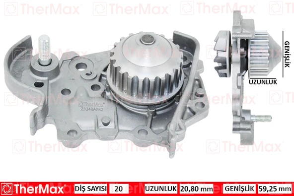 THERMAX T01.120 DEVİRDAİM MGN-R19 1.6 ENJ CLIO SYMOL 1.4 K7M-LOGAN-SANDERO 1.4i-1.6i-QASHQAI 1.6 PA1035 T 7700861686-1307700QAD 7701478018-8200146298-8201033237 ürün görseli 1