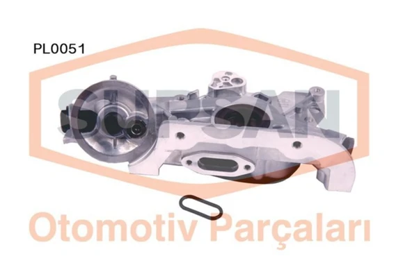 SUPSAN PL0051-01 YAĞ POMPASI YUVARLAK VECTRA B-ASTRA F-OMEGA B-CALIBRA 1.8-2.0 16V X18XE-X20XEV-C20SEL-C18XE 646046-90570925 ürün görseli