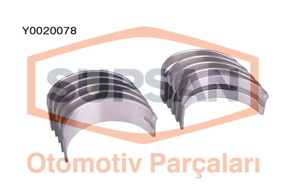 SUPSAN Y0020078 YATAK ANA HYUNDAİ STAREX 2.5 CRDI 16V ENG. D4CB 210204A920 ürün görseli 1