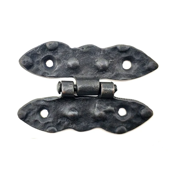 Antika Tarz Dekoratif Pirinç Bodur Menteşe - 75x50 mm, Oksit ürün görseli