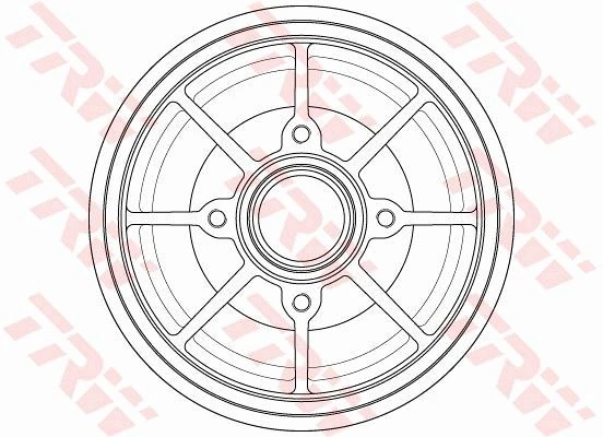 TRW DB4546MR FREN KAMPANASI ARKA C3 II 09 > CABRİOLET 1.2 VTİ 82. 1.6 VTİ 120. 1.6 THP-1.6 HDİ 90 13 > 4247.50 ürün görseli 1
