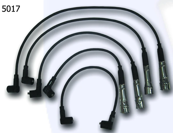 UNUVAR 5017 BUJİ KABLOSU TK. POLO 1.3I-1.4I-1.6I 94 > FELICIA 1.3I 95 > OCTAVIA 1.6I 75 CV 96 > 032905430P-Q-R-T-N104130003B ürün görseli 1
