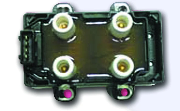 UNUVAR 155050-2 ATEŞLEME BOBİNİ RENAULT CLIO I-II 1.2 2.0 KANGOO 01> 1.2 LAGUNA II 01>07 2.0 MEGANE I 99>03 2.0 TWINGO 96>07 1.2 7700872834-7700872449-8200141149 ürün görseli 1