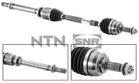 SNR DK55149 ON AKS KOMPLE SAG RENAULT KANGOO 08> 1.5dCi 1.6 MEKANİK 5 VİTES 6 VİTES U:913 mm. 937 mm 391005791R-8200768656-8200661556 ürün görseli 1