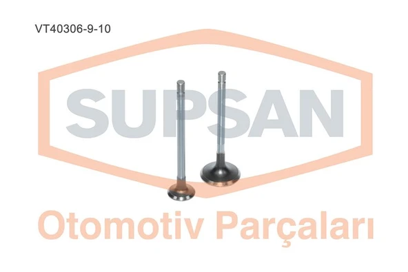 SUPSAN VT40306-9-10 SUPAP TAKIMI TOYOTA COROLLA 1.3L 2E 12V EE90. EE100 EE110 88-98 1371110020-1371210010-1371510030 ürün görseli 1