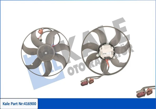 FAN MOTORU SOL CADDY III-GOLF V-VI-PLUS-JETTA III-IV-PASSAT-SCIROCCO-TOURAN 300W-363mm  1K0959455DT-1K0959455DL-1K0959455CQ ürün görseli