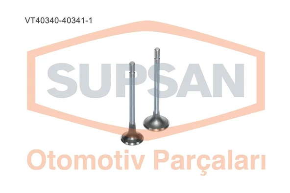 SUPSAN VT40340-40341-1 SUPAP TAKIMI HYUNDAI ACCENT ADMIRE 1.5L D3EA CRDİ 12v 3 silindir 02-05 / GETZ 1.5L D3EA CRDİ 12v D İZEL 02-05 2221127001-2221227001 ürün görseli 1