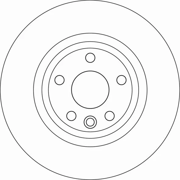 TRW DF6947 FREN DISKI ARKA KAPLAMALI DISCOVERY SPORT 14 > JAGUAR XF II X260 15> XE X760 15> E-PACE X540 17> J9C1168-T4N1742-LR061388 ürün görseli 1