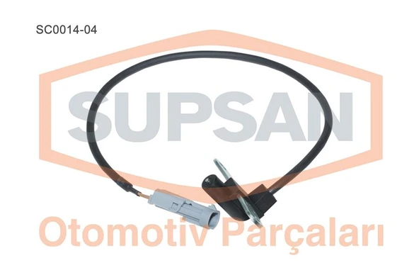 SUPSAN SC0014-04 SENSÖR KRANK MİLİ POZİSYON RENAULT 19 II 1.7 F3N740 1.4 C3J710 - MEGANE I 1.6 K7M720 - 2.0 8V 7700728637-7700739794 ürün görseli 1