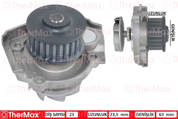 THERMAX T01.177 DEVİRDAİM ALBEA-PUNTO-LINEA-IDEA-STILO-BRAVA-YPSILON 1.2/1.4 16V PA866 T 46520401-55184081-55186602-55284051 ürün görseli 1