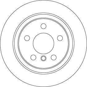 TRW DF6756 FREN DISKI ARKA BMW F40 F44 F45 F46 F48 F39 F70 F74 U06 U11 U10 . MINI F54 F55 F56 F57 F60 F65 F66 F 67 34216799367 ürün görseli 1