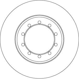 TRW DF6711 ARKA FREN AYNASI TRANSIT V347 2.2 06>11 CIFT TEKER 8C1V2A315AA-1488311 ürün görseli 1