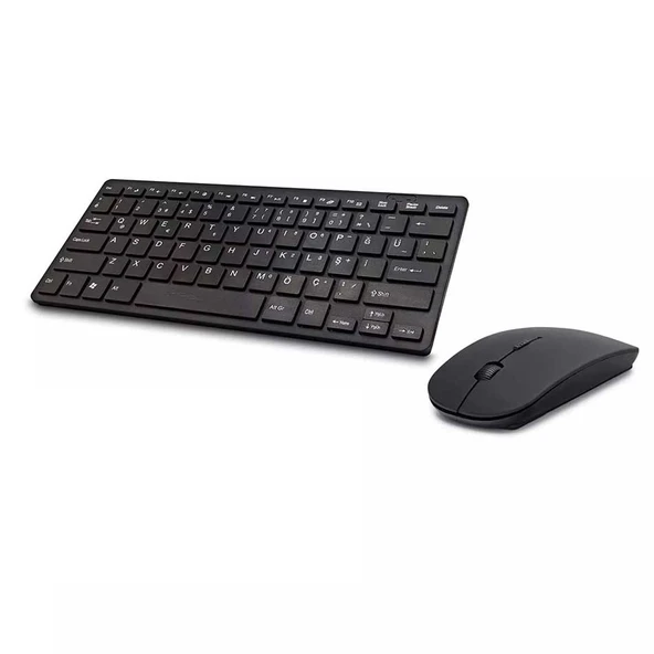 Klavye & Mouse Set Wireless Q (Smart Tv Uyumlu) HR839 ürün görseli 1