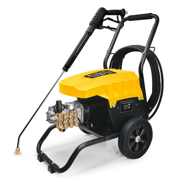 SGS PROFESYONEL ENDÜSTRİYEL YÜKSEK BASINÇLI YIKAMA MAKİNASI 2800 WATT 150 BAR İNDÜKSİYON MOTOR ürün görseli