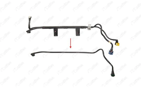 YAKIT BORUSU BRAKET HARİÇ FIAT FIORINO 1.3 D Multijet 225BXE1A 09 >  52025261-52086575 ürün görseli