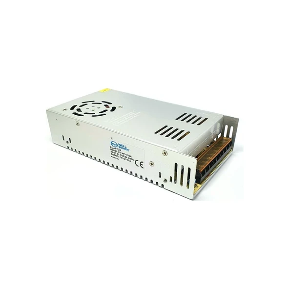 12V 30A Adaptör Metal Kasa Fanlı