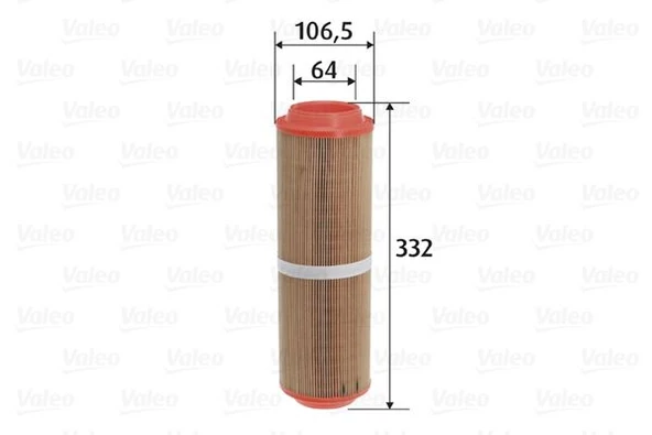 VALEO 585757 HAVA FILTRESI MERCEDES OM668 W168 W414 A6680940304 ürün görseli 1