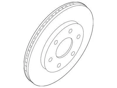 VALEO 497027 FREN DİSKİ ÖN NISSAN NAVARA 2.5L YD25DDTİ DCİ D40 4X2 4X4 04-> / PATHFINDER 2.5L YD25DDTİ DCİ R51 4X 4 05-> HAVALANDIRMALI TİP 296 ÇAP X 6 BİJON 16 İNÇ JANT İÇİN 402069BE0C-40206EB300 ürün görseli 1