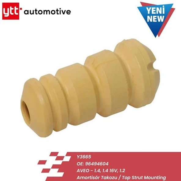 YTT 3665 AMORTİSÖR TAKOZU AVEO 1.4-1.4 16V-1.2 03-08 96494604 ürün görseli 1