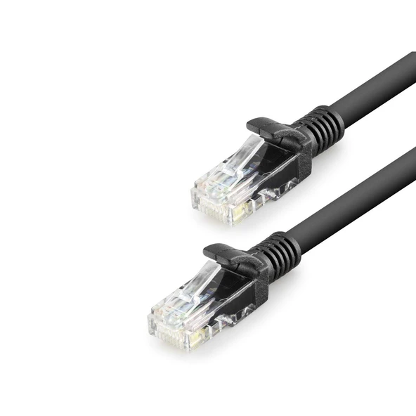 Cat6 Kablo 1000Gb 250Mhz 1M Siyah HDX5069 ürün görseli 1