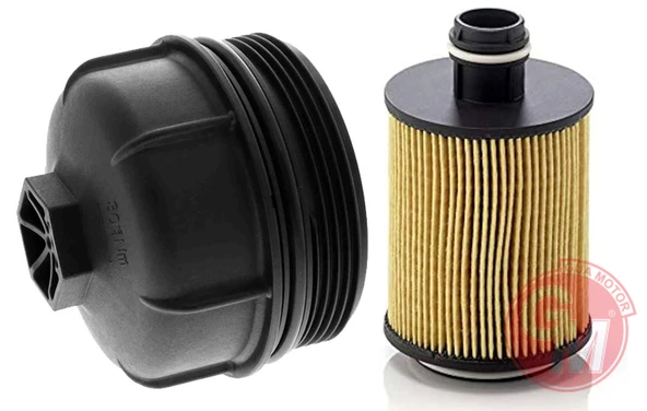 GUA 42124 YAĞ FİLTRESİ KAPAĞI SET FIAT EGEA EURO 6- DOBLO 1.6JTD 55231346-55237728-71751128 ürün görseli 1