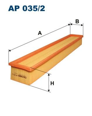 FILTRON AP035.2 HAVA FILTRESI MERCEDES M111 W203 S203 CL203 A1110940304 ürün görseli 1