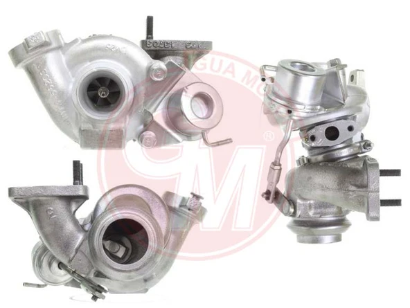 GUA 40528 TURBO ŞARJ PEUGEOT 206-P207-P307-PARTNER-BERLINGO-C3-C4-SCUDU-FOCUS-C-MAX- 1.6 HDI 90 PS -0375.K5-0 375.N5- 0375.Q2-0375K5-0375N0 ürün görseli 1