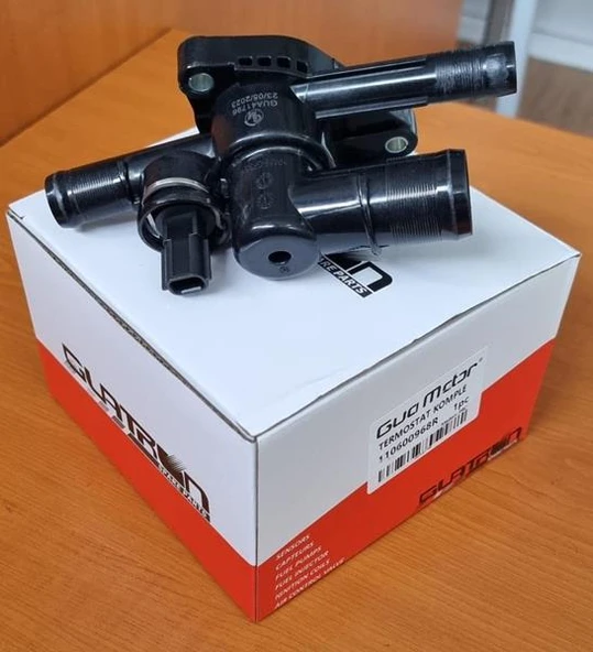 GUA 41796 TERMOSTAT KOMPLE RENAULT CLIO SEYMBOL LOGAN SANDERO B4D 1.0 MOTOR 89 110600968R-1106000Q1F ürün görseli 1