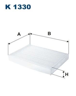 FILTRON K1330 POLEN FİLTRESİ DACIA DOKKER 12> LODGY 12> RENAULT EXPRESS 21> 1.2TCe 1.3TCe 1.5dCi 1.6 272775340R-272772621R ürün görseli 1