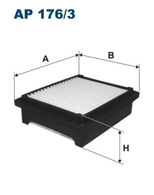 FILTRON AP176.3 HAVA FİLTRESİ SUZUKI JİMNY 1.3 16V 82HP 02/01- 1378081A00 ürün görseli 1