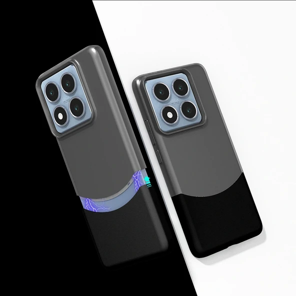 Xiaomi 14T Kılıf Mıknatıslı Zore Duble Kapak