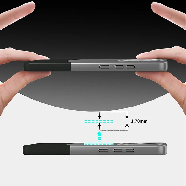 Poco X7 Pro Kılıf Mıknatıslı Zore Duble Kapak - 2